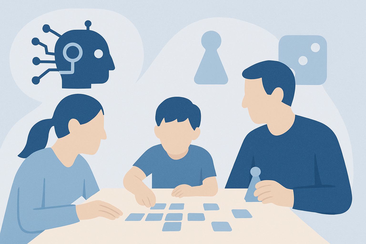 IA y juegos de mesa: aprende en familia sin pantallas